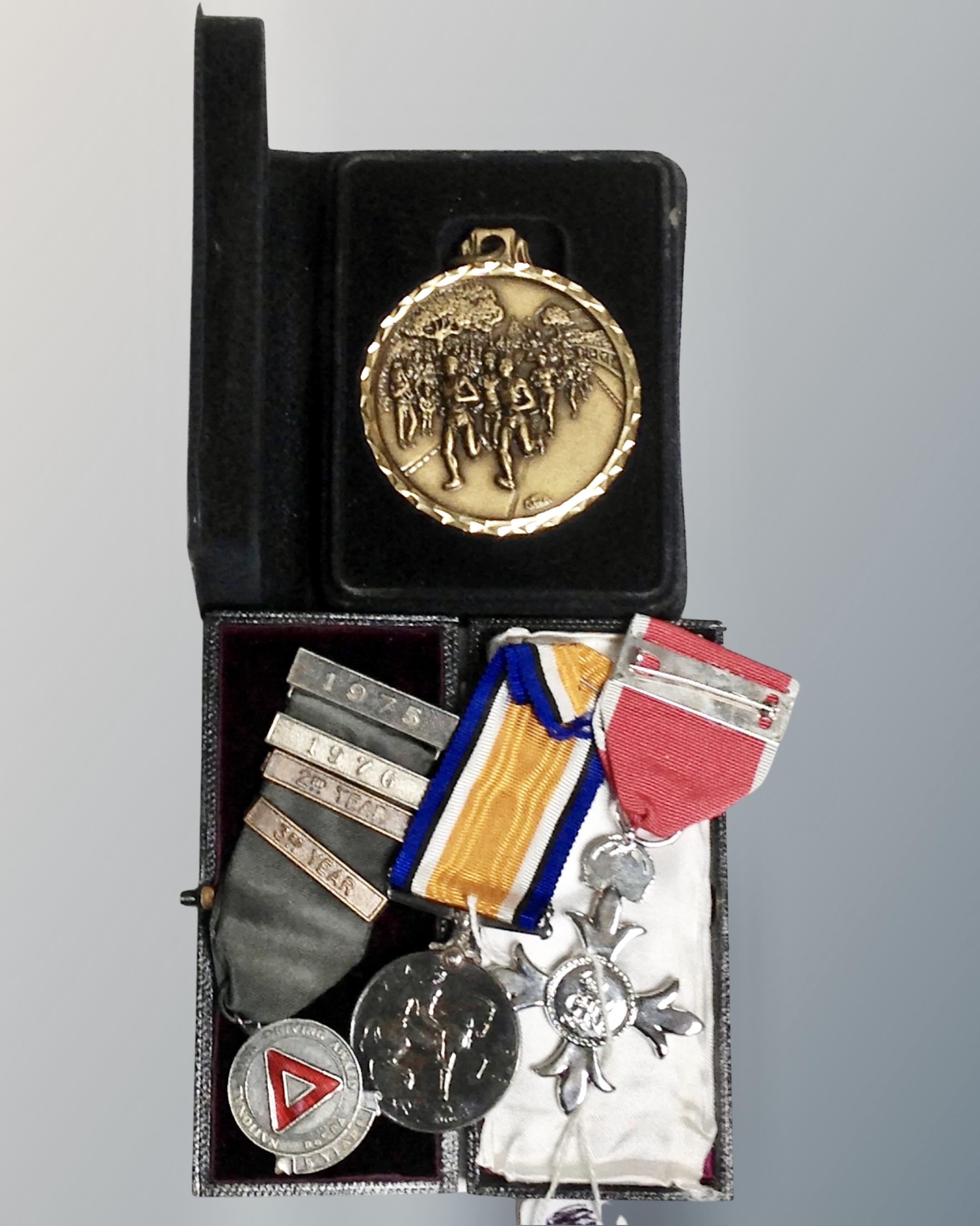 1914 - 1918 campaign medal For John W.