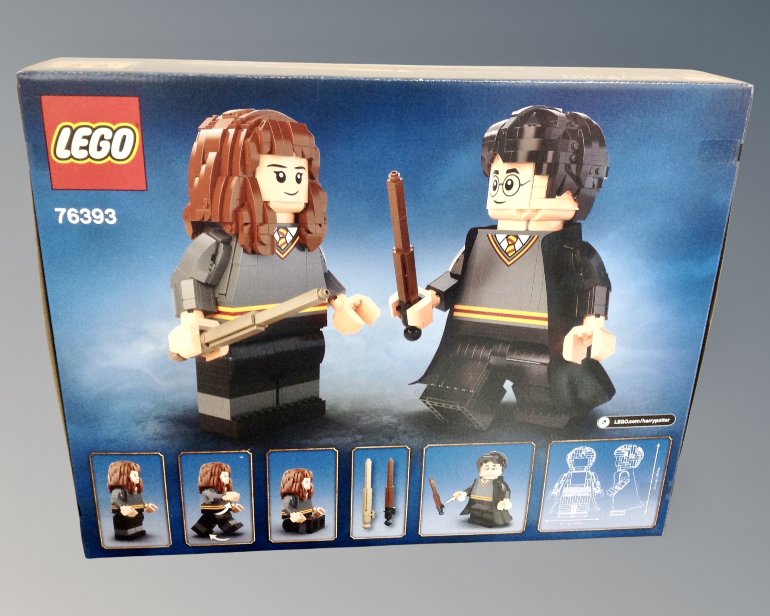 Lego : 76393 Harry Potter & Hermione Grainger, boxed, sealed, as new. - Image 2 of 4