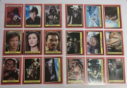 Vintage Return of the Jedi Topps Cards, numbers 1 to 36.