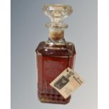 An Evan Williams 200 Years In Good Taste Celebration whiskey decanter, sealed with tag, 750ml.