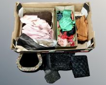 A box containing vintage and later lady's gloves,