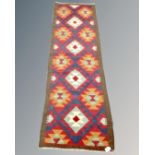 A Maimana kilim runner,