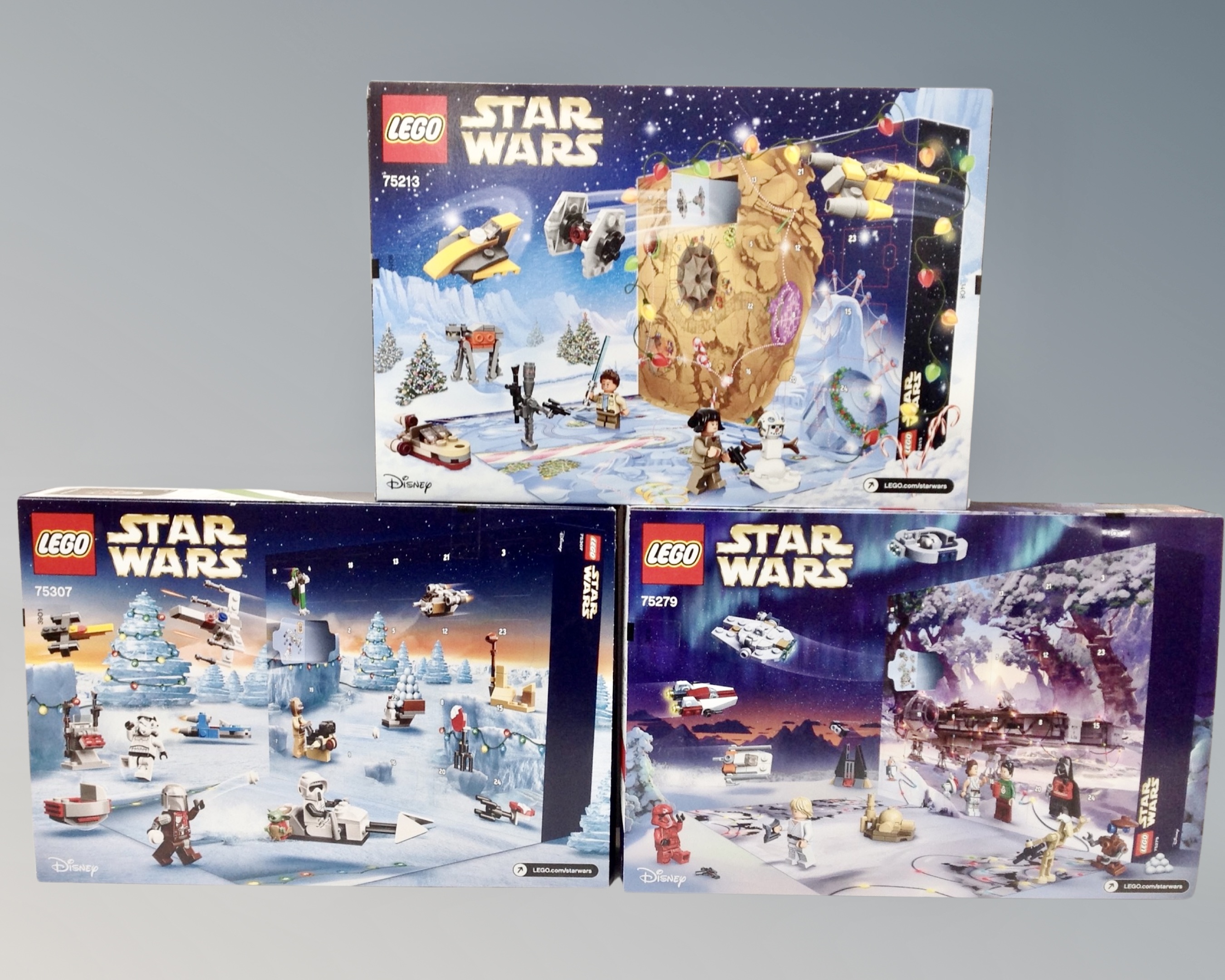 Lego : Three Star Wars advent calendars 75213, 75279 & 75307, - Image 2 of 4