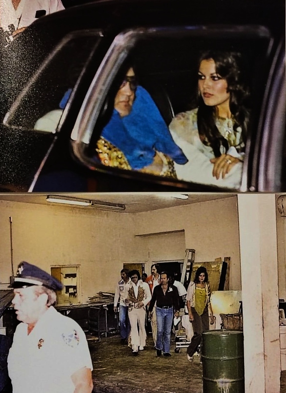 Photographs of Elvis Presley by photographer Keith Alverson who followed Elvis on tour.