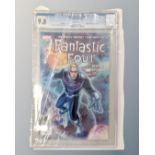 A CGC Universal Grade comic Fantastic Four #522, slabbed and graded 9.8.