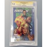 A CGC Universal Grade Signature Series comic Ultimate Fantastic Four #1,