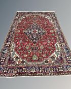A Tabriz carpet, Iranian Azerbaijan, 198cm by 294cm.