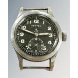 A Vertex WWII British military issue so-called 'Dirty Dozen' wristwatch,