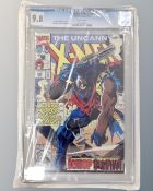 A CGC Universal Grade comic Uncanny X-Men #288, slabbed and graded 9.8.