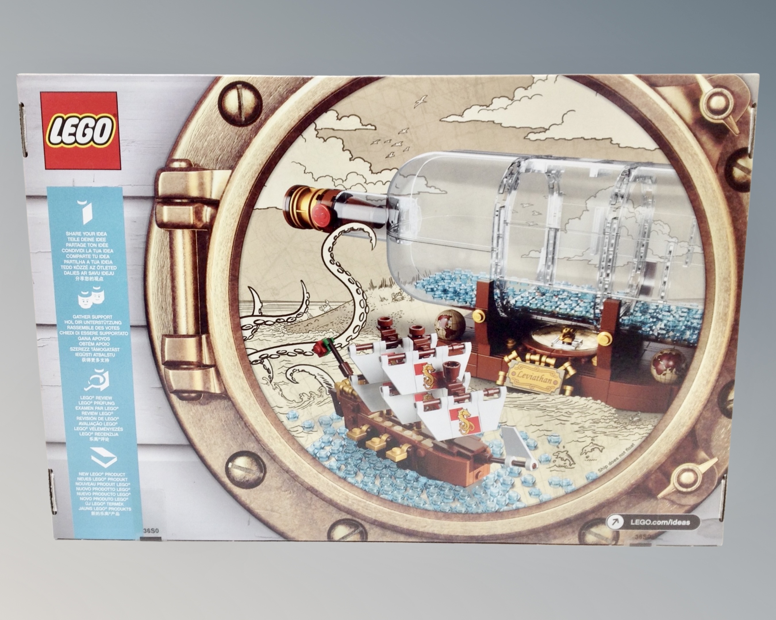 Lego : Ideas 92177 Ship in Bottle, - Image 2 of 3