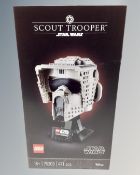 Lego : Star Wars 75305 Scout Trooper Helmet,
