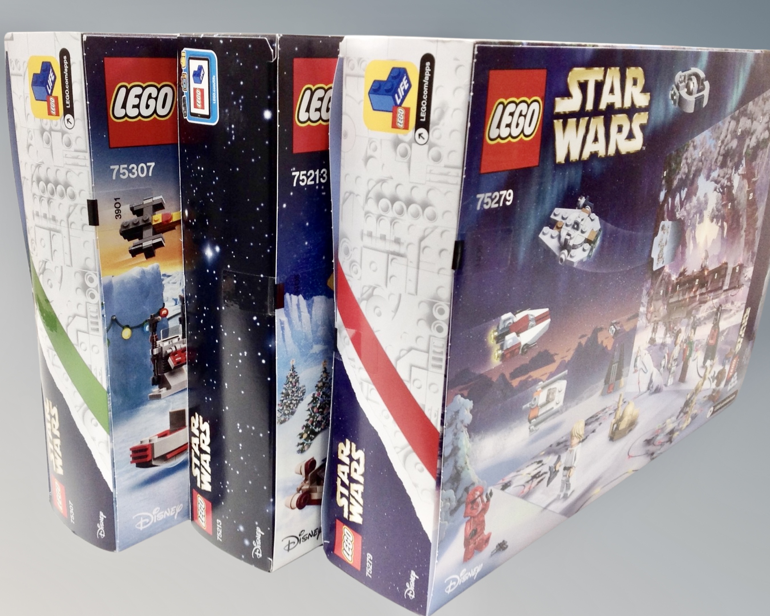 Lego : Three Star Wars advent calendars 75213, 75279 & 75307, - Image 4 of 4