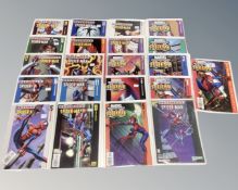 69 Marvel Ultimate Spider-Man comics including issues #123 collectors edition,