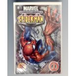 A Marvel Ultimate Spider-Man #1 Dynamic Forces exclusive 'resketched edition' signed by Art Thibert,