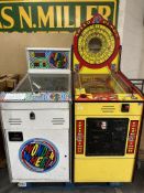 Two vintage gaming machines (both require attention) CONDITION REPORT: Both sold as