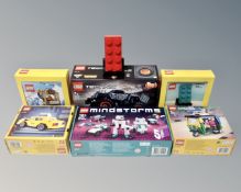 Lego : Six Lego sets - Lego Technic 42119 Monster Jam Max-D, Lego Creator 40468 New York Taxi,