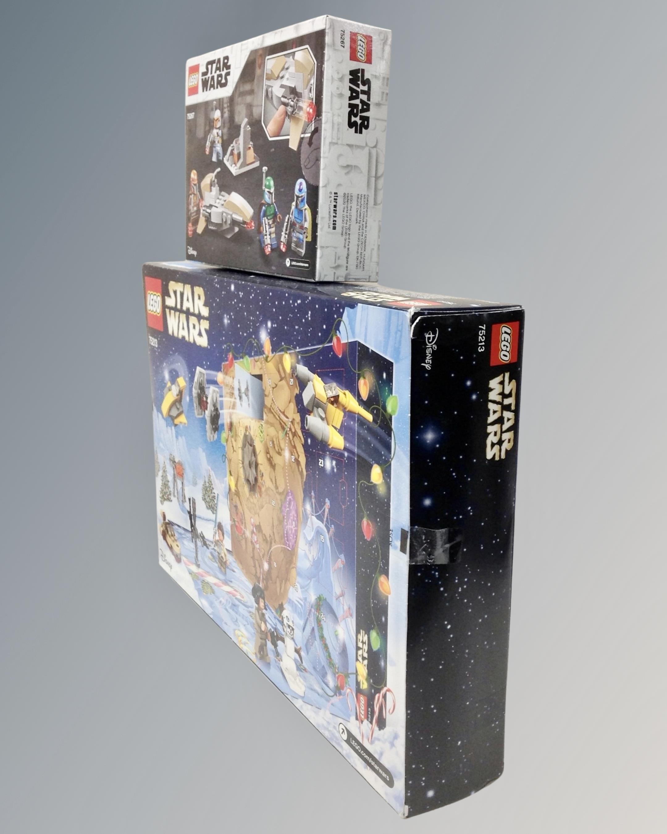 Lego : Tray containing Star Wars 75267 Mandalorian Battle pack, 30006 Clone Walker poly bag, - Image 4 of 4