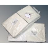 2000 254mm by 254mm white sulphate bags.