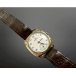 An early 20th century rolled gold Omega Gentleman's wristwatch, the movement numbered 9867103,