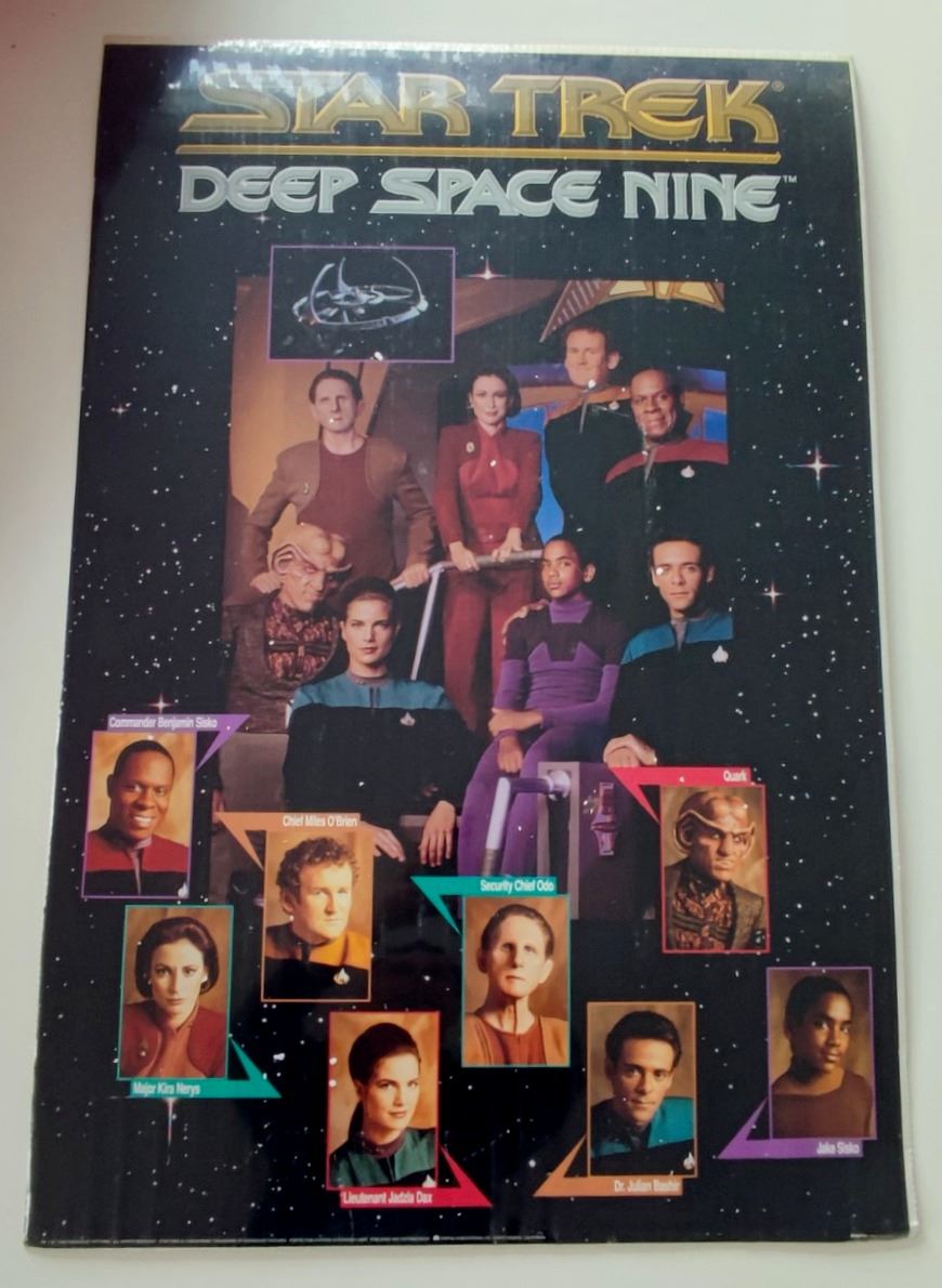 Posters: Pixels, Deep Space Nine (1992), Picard, The Next Generation (1993), Jack Daniels, etc. - Image 2 of 6