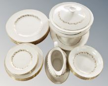 29 pieces of Royal Doulton Fairfax dinnerware.