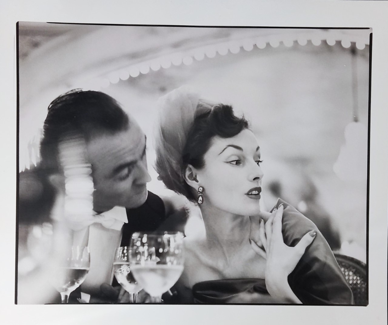 After Richard Avedon Elise Daniels, Turban by Paulette, Pré-Catelan, Paris, August, 1948,