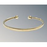 A 9ct yellow gold expansion bracelet, 4.7g.