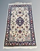 A Keshan rug, Isfahan Province, Central Iran,