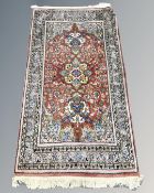 A Keshan rug, Isfahan Province, Central Iran,
