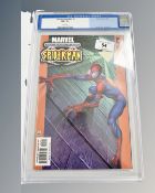 Marvel Comics - Ultimate Spider Man #5 Life Lessons, CGC Universal Grade 9.6, slabbed.