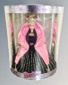 A Barbie Special Edition Happy Holidays figure in original box