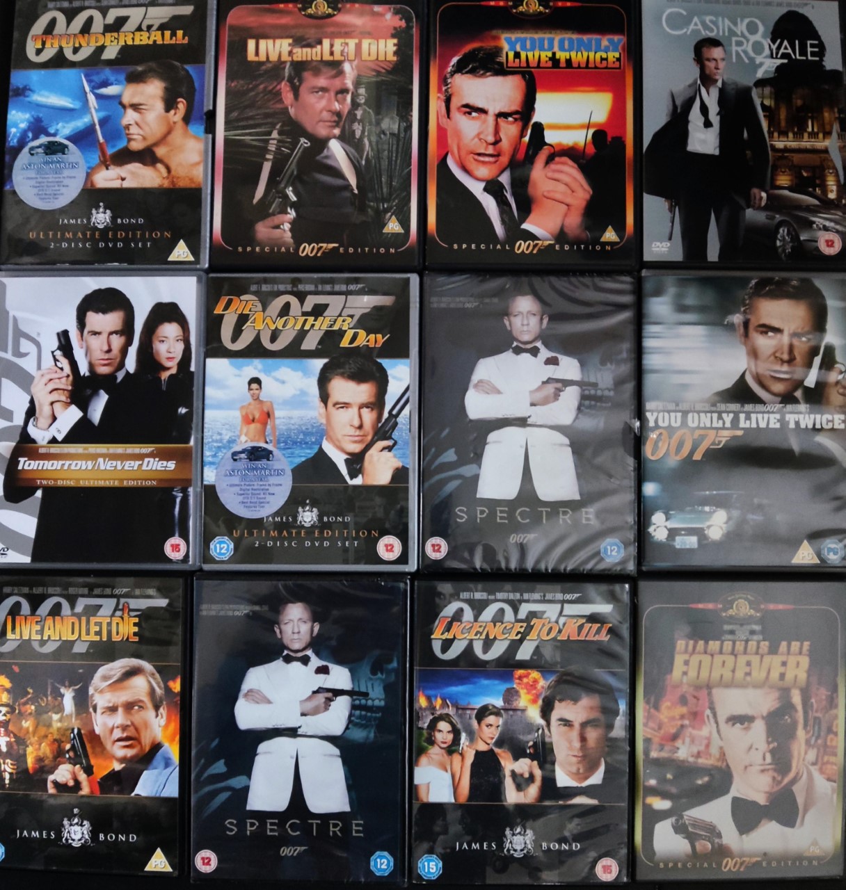 James Bond - 'No Time to Die' movie posters and a selection of Bond DVD's. - Image 3 of 3