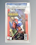 Marvel Comics - Ultimate Spider Man #1 Powerless, CGC Universal Grade 9.