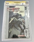 Marvel Comics - Ultimate Spider Man #25, CGC Signature Series 9.8, slabbed.