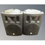 A pair of The Box PA502P two-way passive speakers