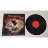 Rainbow rising limited edition LP, Thin Lizzy, Toyah, Scorpions, Cozy Powell and red,