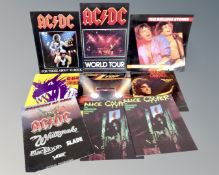 Nine concert programmes to include Alice Cooper The Nightmare Returns Tour (X2),