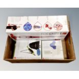 A Thane H2O X5 steam cleaner together with two accessory packs, all parts boxed.