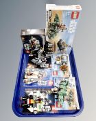 Four Lego Star Wars Micro-Fighters, 75127 The Ghost, 75074 Snow Speeder, 75128 Tie-Fighter,