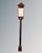 An antique Scandinavian stick barometer
