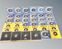 A Elvis Presley complete set of 12 sealed Golden Memories picture disc 45s,