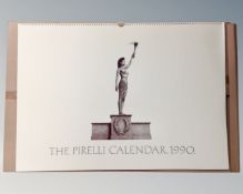 A Pirelli calendar 1990