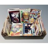 Approximately 150 assorted Marvel and DC comics including Where Monsters Dwell, Captain America,