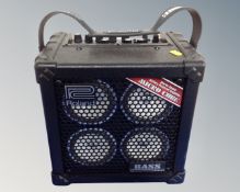 A Roland Bass Feedforward Processing Microcube amplifier