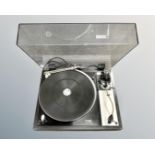 A Thorens TD-160B MK II turntable with SME arm and lead.