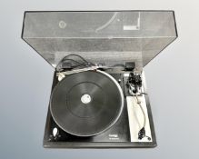 A Thorens TD-160B MK II turntable with SME arm and lead.