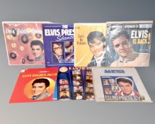 A good collection of Elvis Presley LP's, as illustrated.