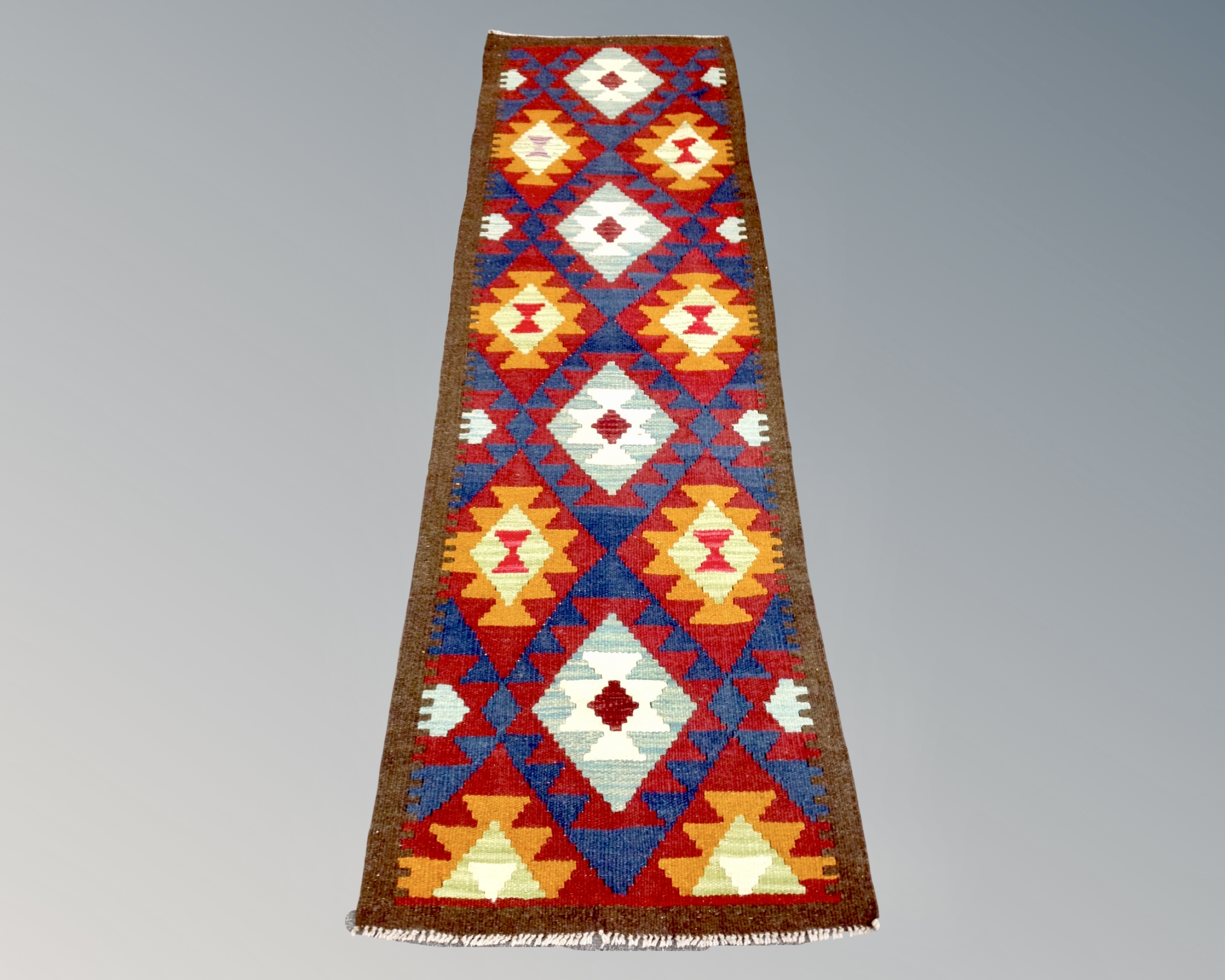 A Maimana Kilim runner 200 cm x 60 cm