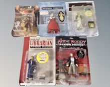 Four Accoutrements Action figures to include Marie Antoinette, Jane Austin,