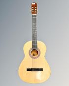 A Spanish classical guitar